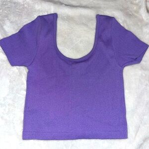 Aeropostale purple crop